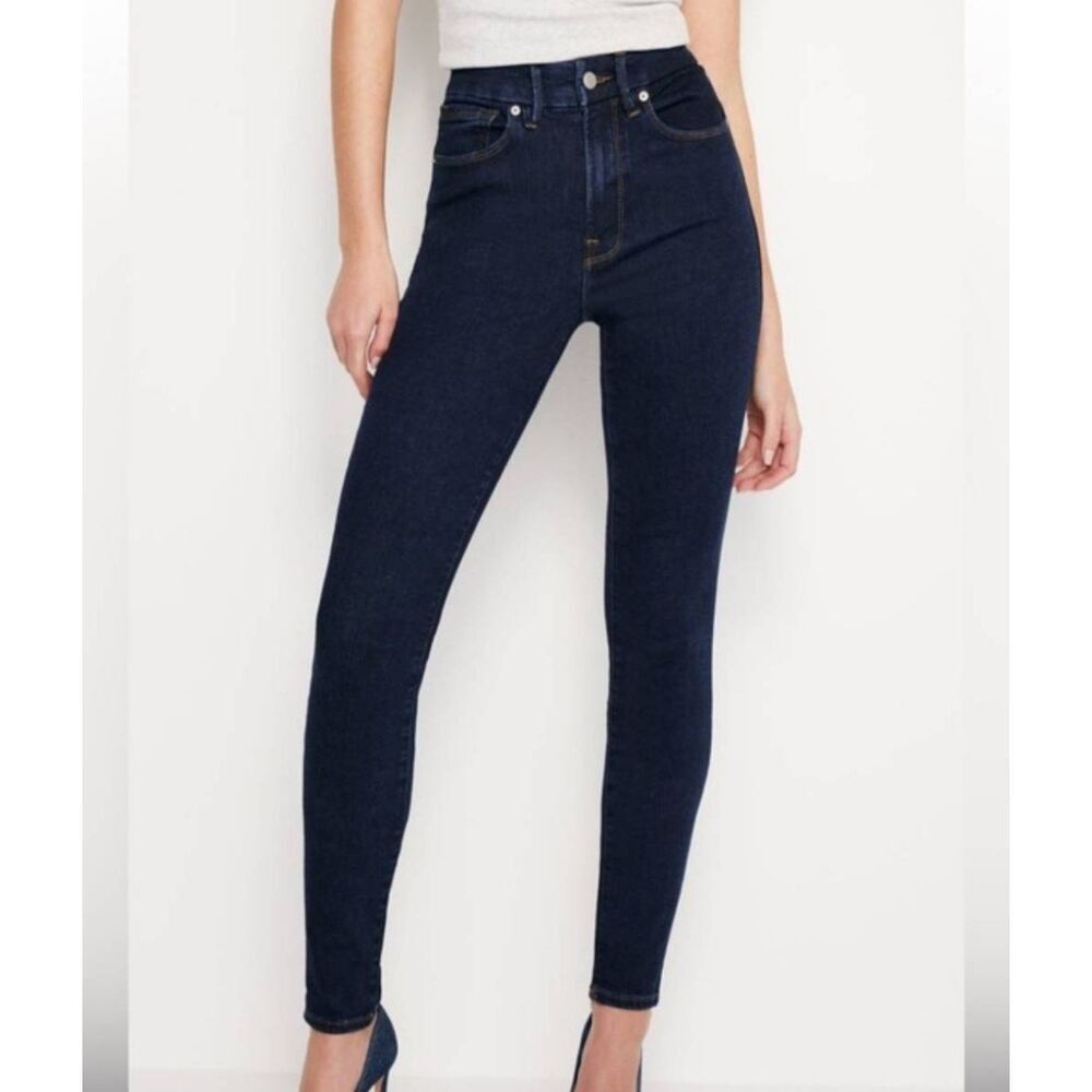 GOOD AMERICAN ALWAYS FITS GOOD LEGS SKINNY JEANS  GAFC226T BLUE838 Size 6-12
